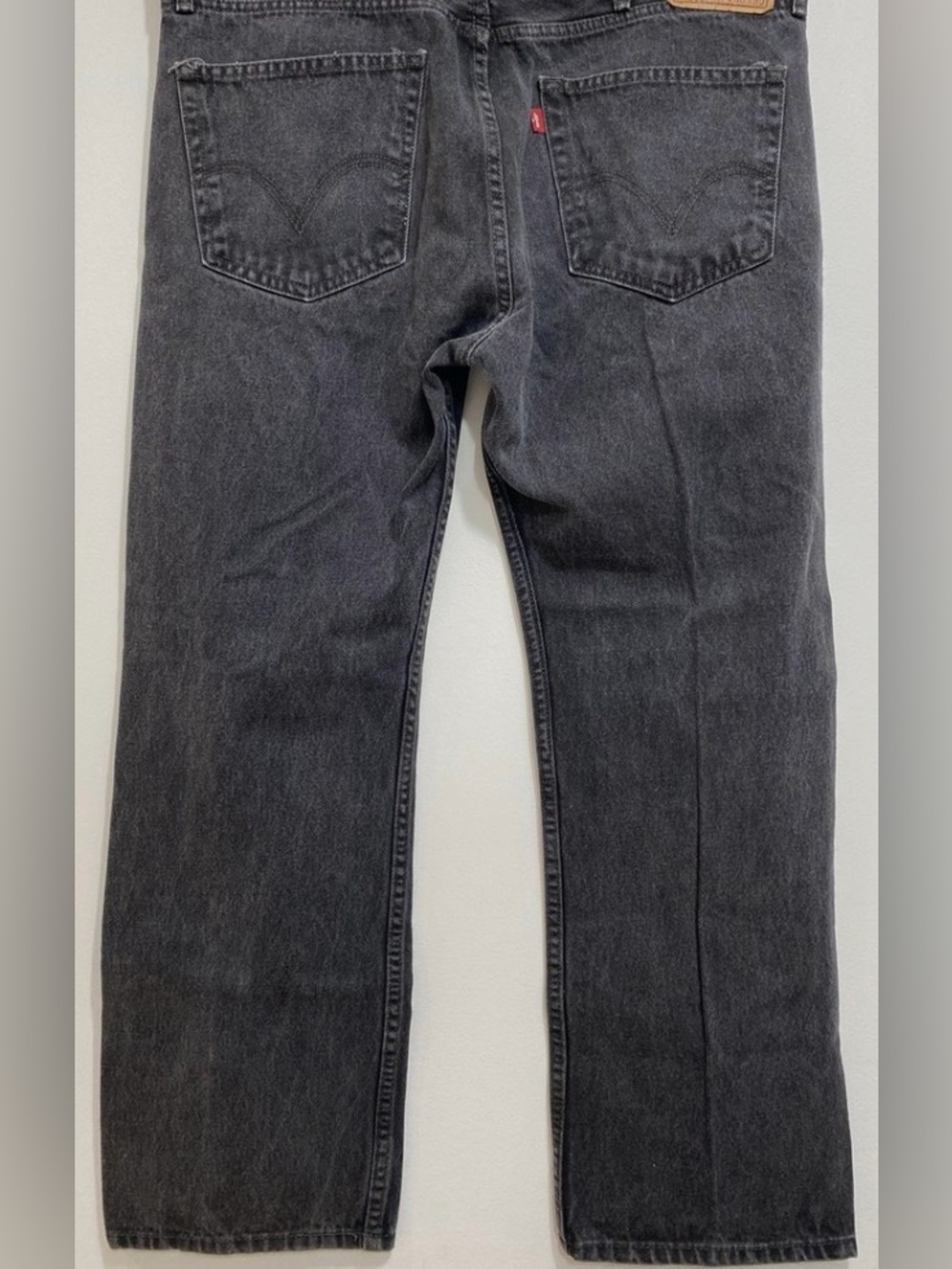Men’s Levi's 505 Regular Fit Straight-Leg Jeans in Black W33 L30